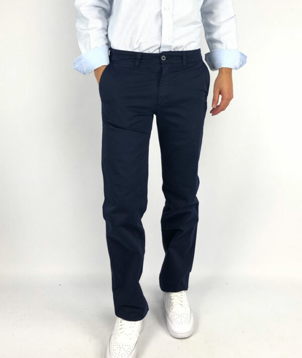 chino pants navy man azul hombre