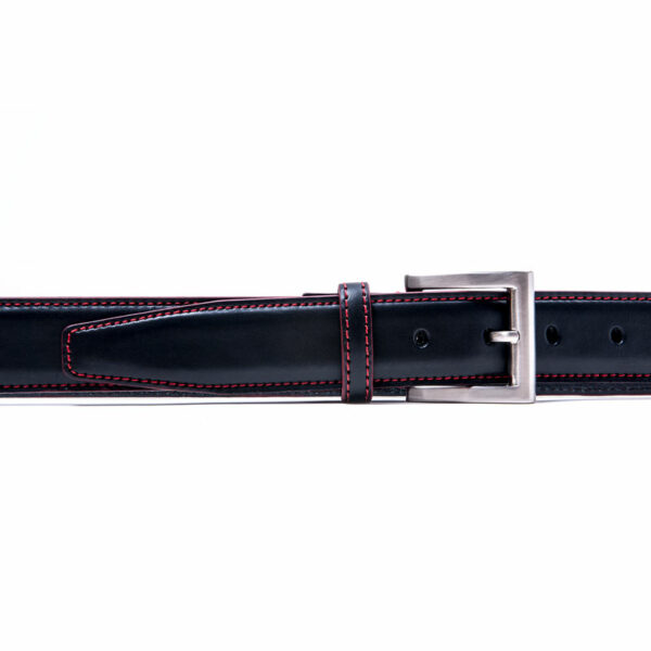 cinturon piel de hombre man belt leather black 15514 negro 007 C