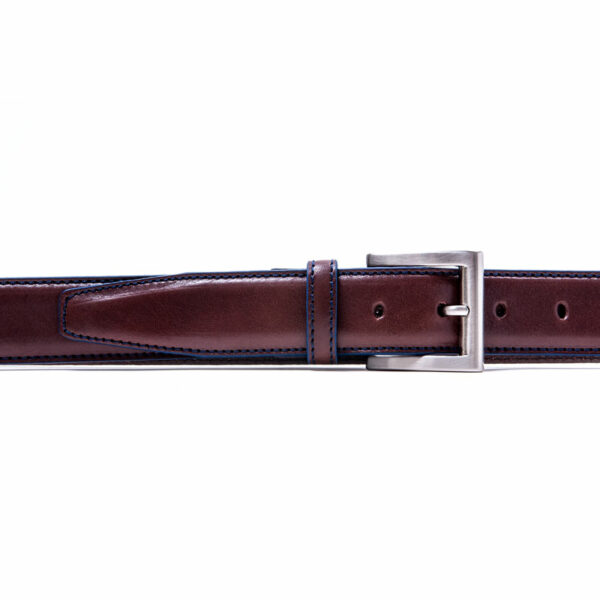 cinturon piel de hombre man belt leather brown 15514 marron 067 E