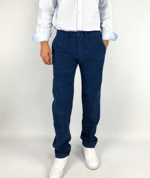 corduroy man pants 597 23 azul