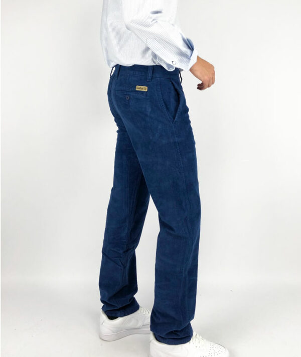 corduroy man pants 597 23 azul noche