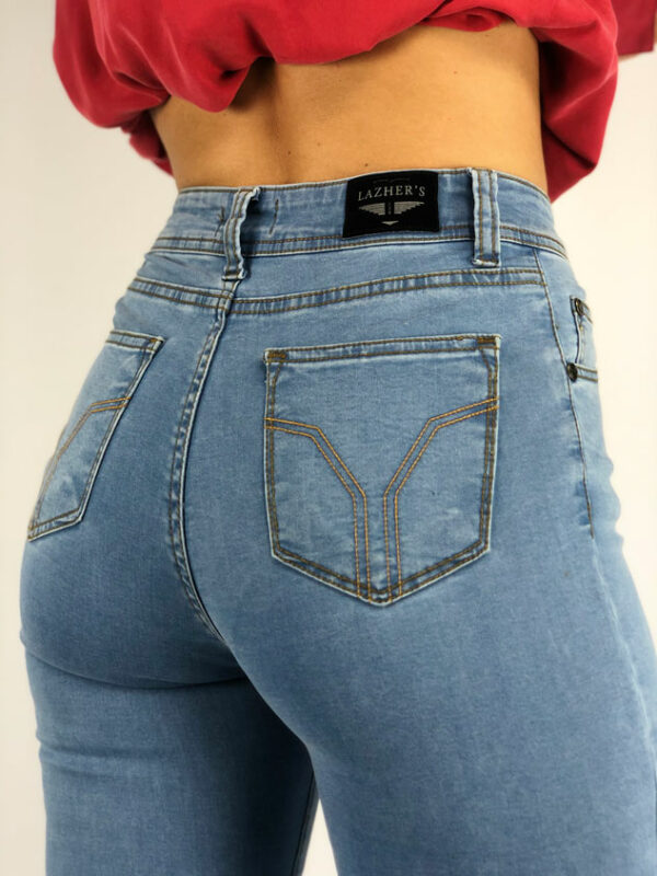 jeans mujer lazhers 820 kiara 69 super piedra