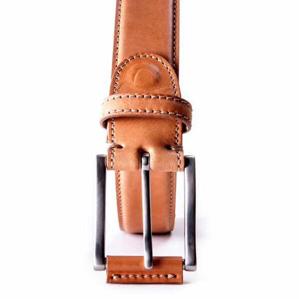 leather man belt cinturon hombre piel 15503 natural 068