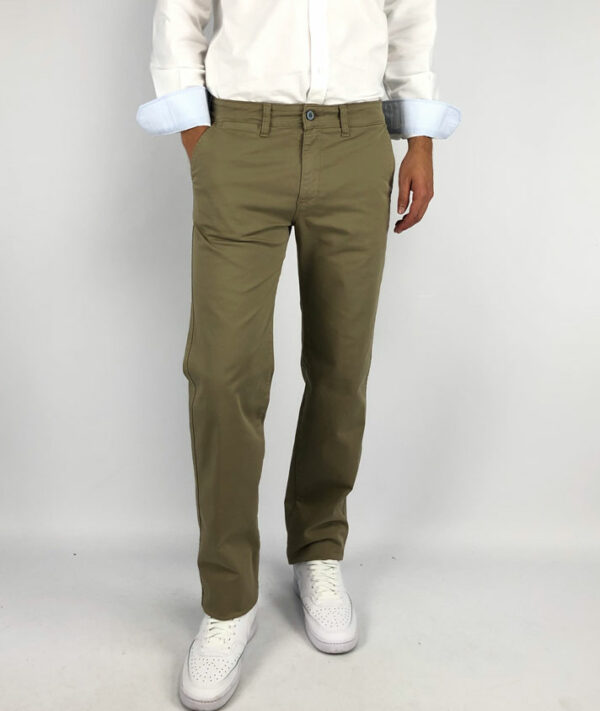 pantalones chinos tostado made in spain