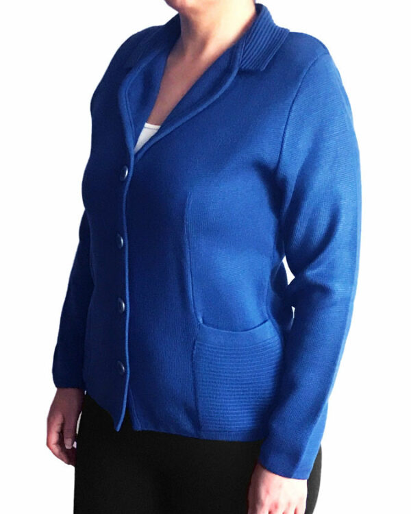 woman jackt jersey 14231 30 azul