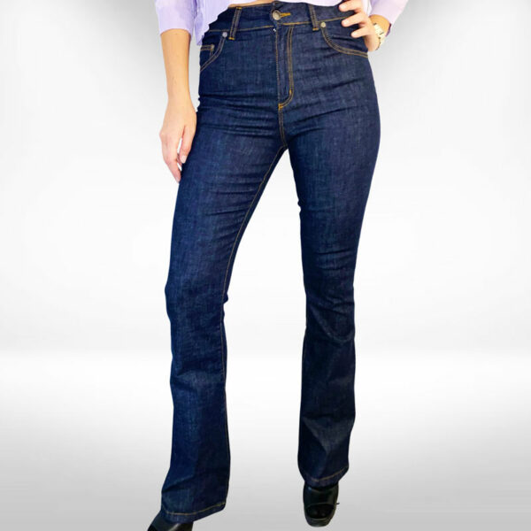 mujer jeans campana marca lazhers 885