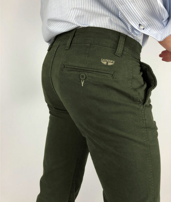 pantalon chino 597 verde 18